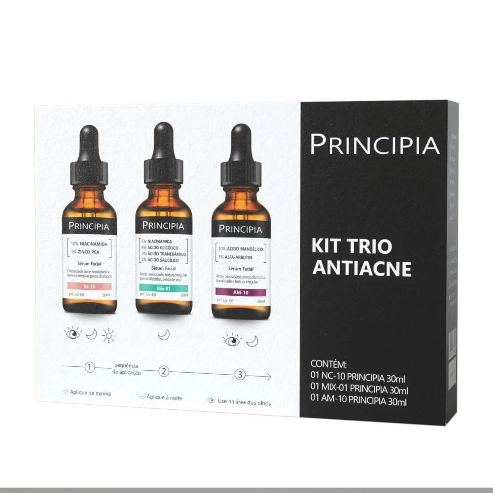 KIT TRIO ANTIACNE NC-10 + MIX-01 + AM-10