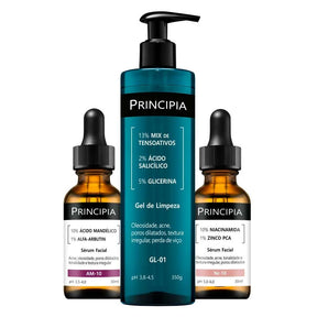 KIT ANTI-ACNE TRIO GL-01 PARA TODOS TIPOS DE PELE