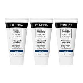 KIT 3 ANTITRANSPIRANTES DESODORANTES AD-02