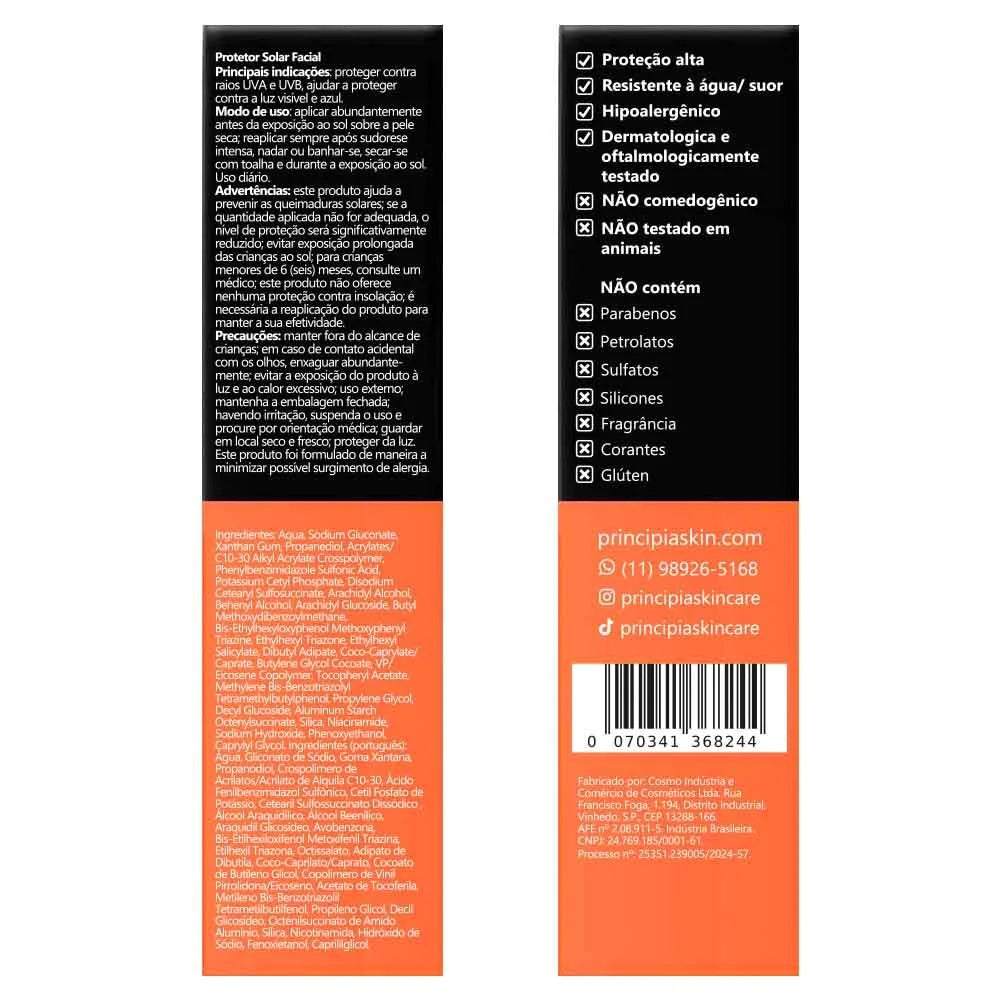 PROTETOR SOLAR PS-01 FPS 40