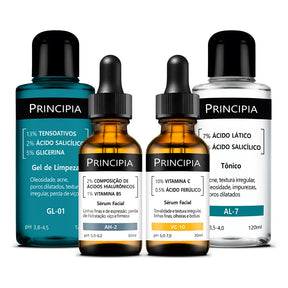 KIT ESSENCIAL AVANÇADO GL-01 + AL-7 + AH-2 + VC-10